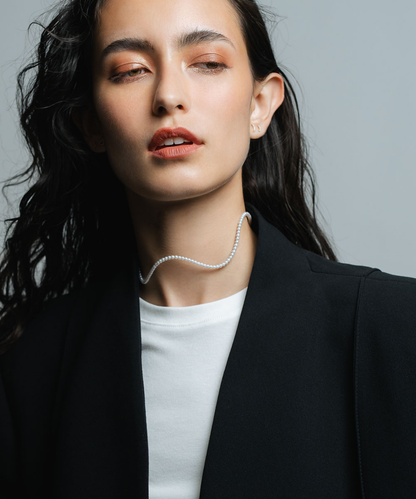 SCALLOP PEARL CHOKER - 受注生産