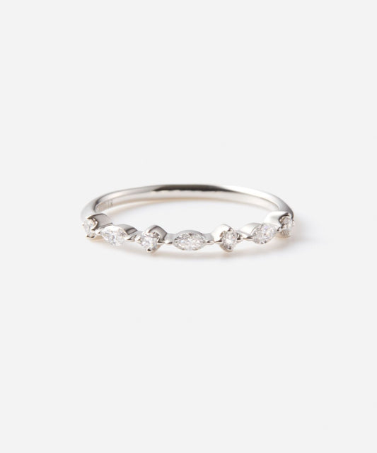Magnolia Eternal Marquise Diamond Line Ring