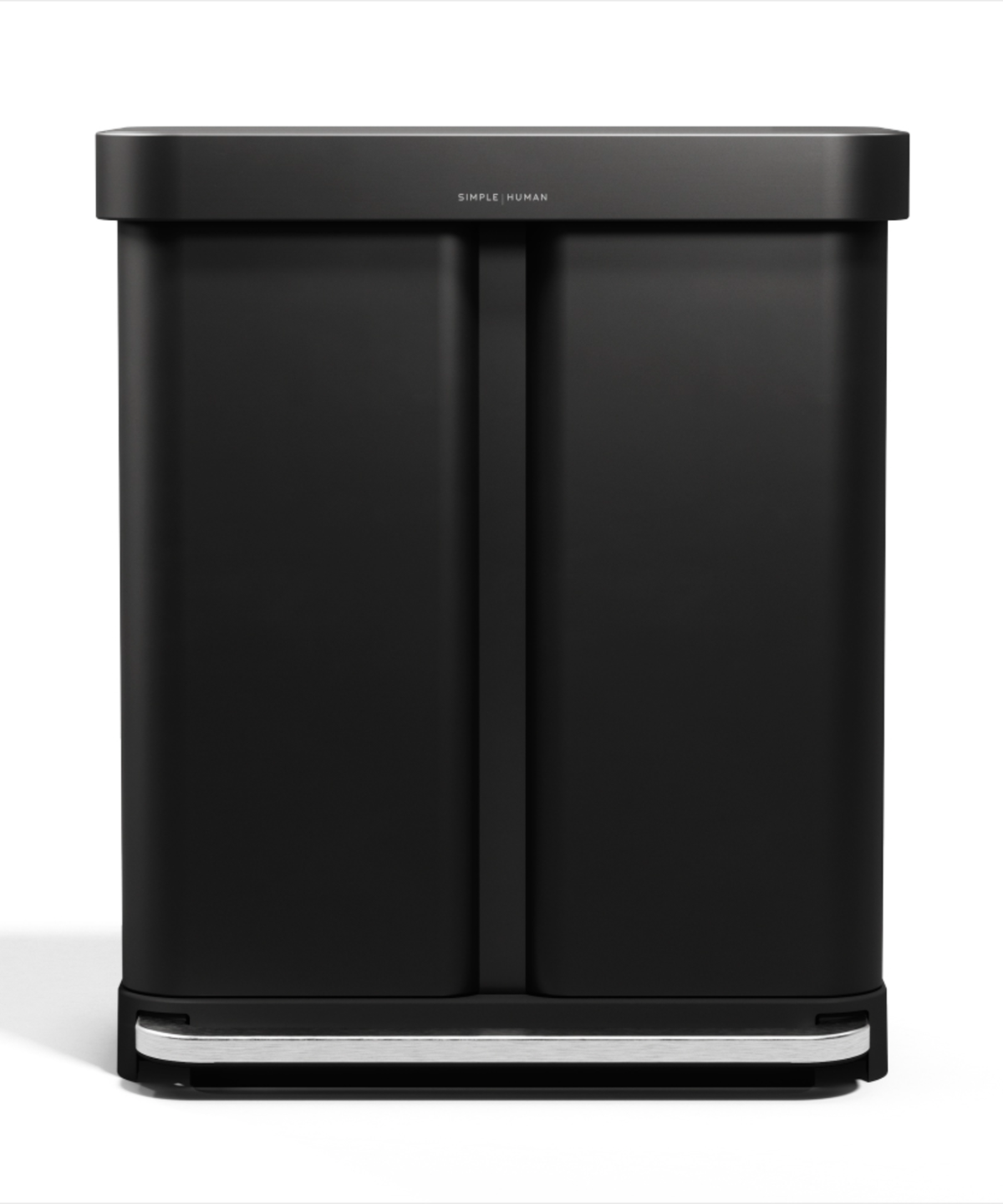 レクタンギュラー ステップカン リサイクラー マットブラック 58L  - お取り寄せ品