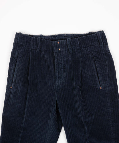 INCOTEX CORDUROY PANTS（ネイビー）