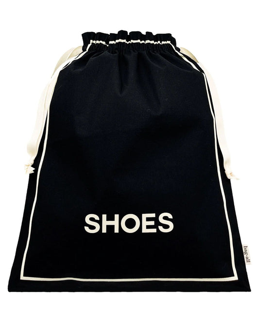 Couture Shoe Travel Bag - Black