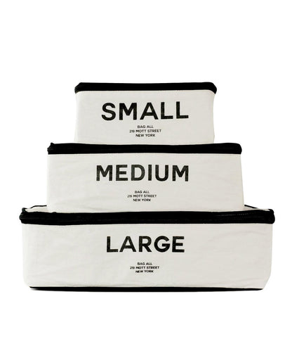 Packing Cubes 3 pack - Cream